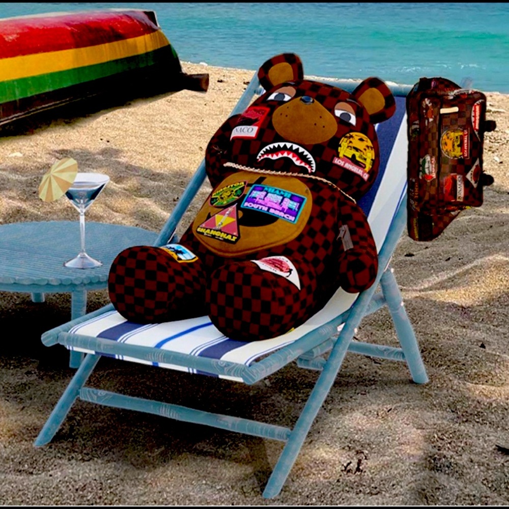 Sprayground Global Teddy Bear Backpack Limited Ed.
